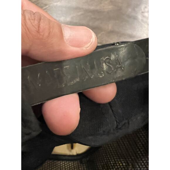 Vintage The Corps Mens Black USS JOUETT CG-29 Ship SnapBack Hat Made in USA - Picture 9 of 9